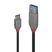 Adaptor Lindy 36895 UsbC Male to UsbA Female 015m Anthra Line Type 32