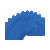 BTS Dry Erase Cleaning Cloth EC WipeClean White Board Eraser Wcc10Bl Blue