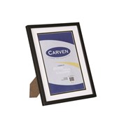 Certificate Frame Carven 40050 A4 Double Bevelled Edge Mat Black